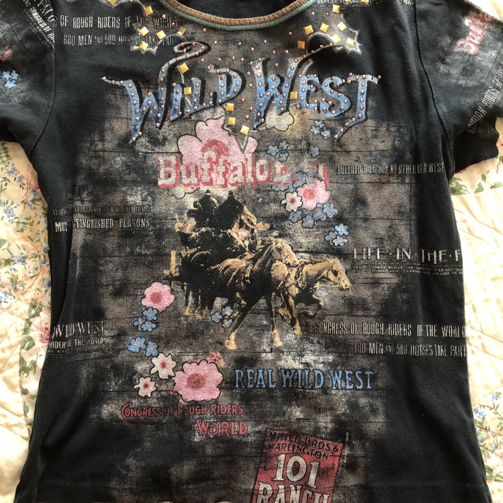 T shirt with bling